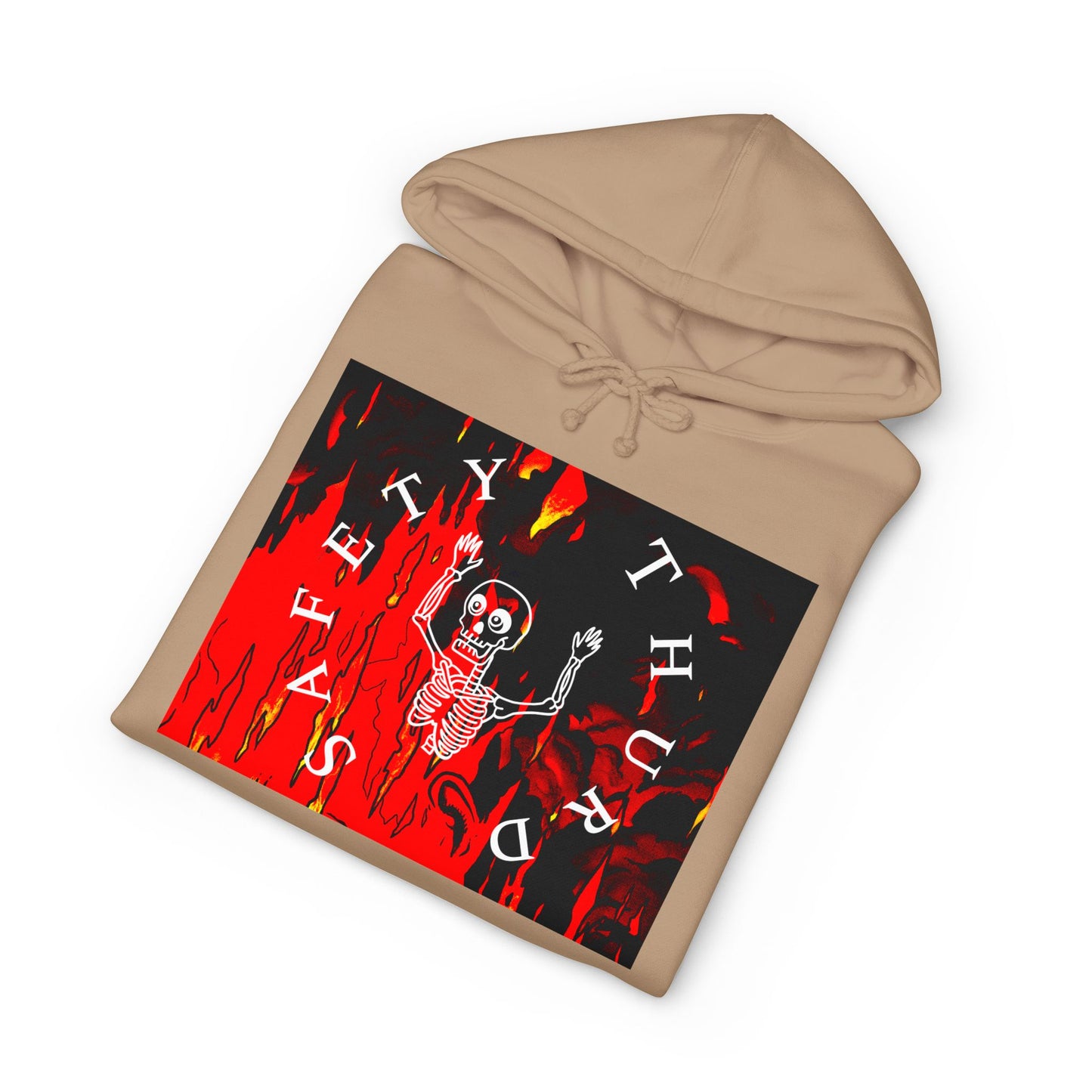 Safety Thurd's "Safety Third" Hoodie | Men's Hoodie Premium Fit | Cotton