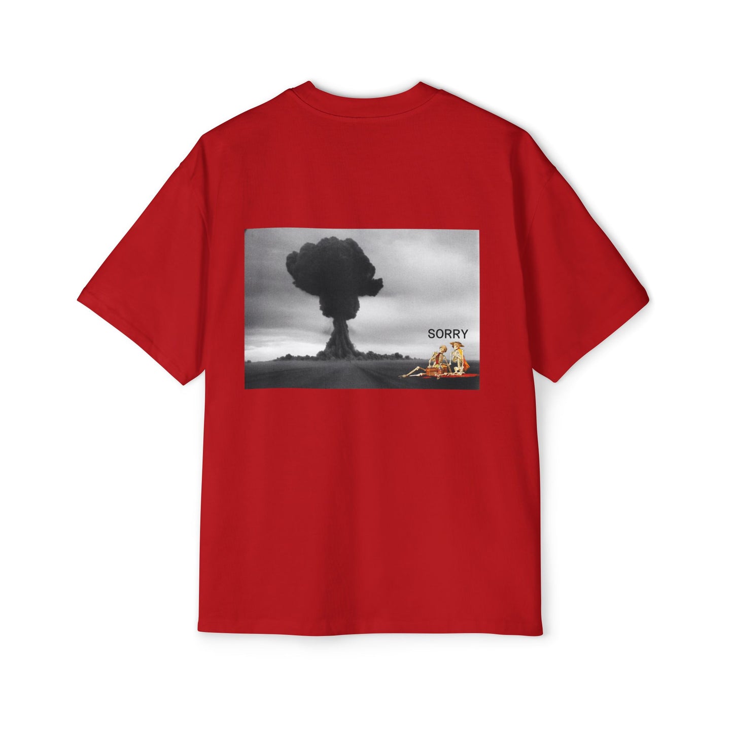 Safety Thurd's "Sorry" Tee | Men's Oversized T-Shirt | Premium Cotton