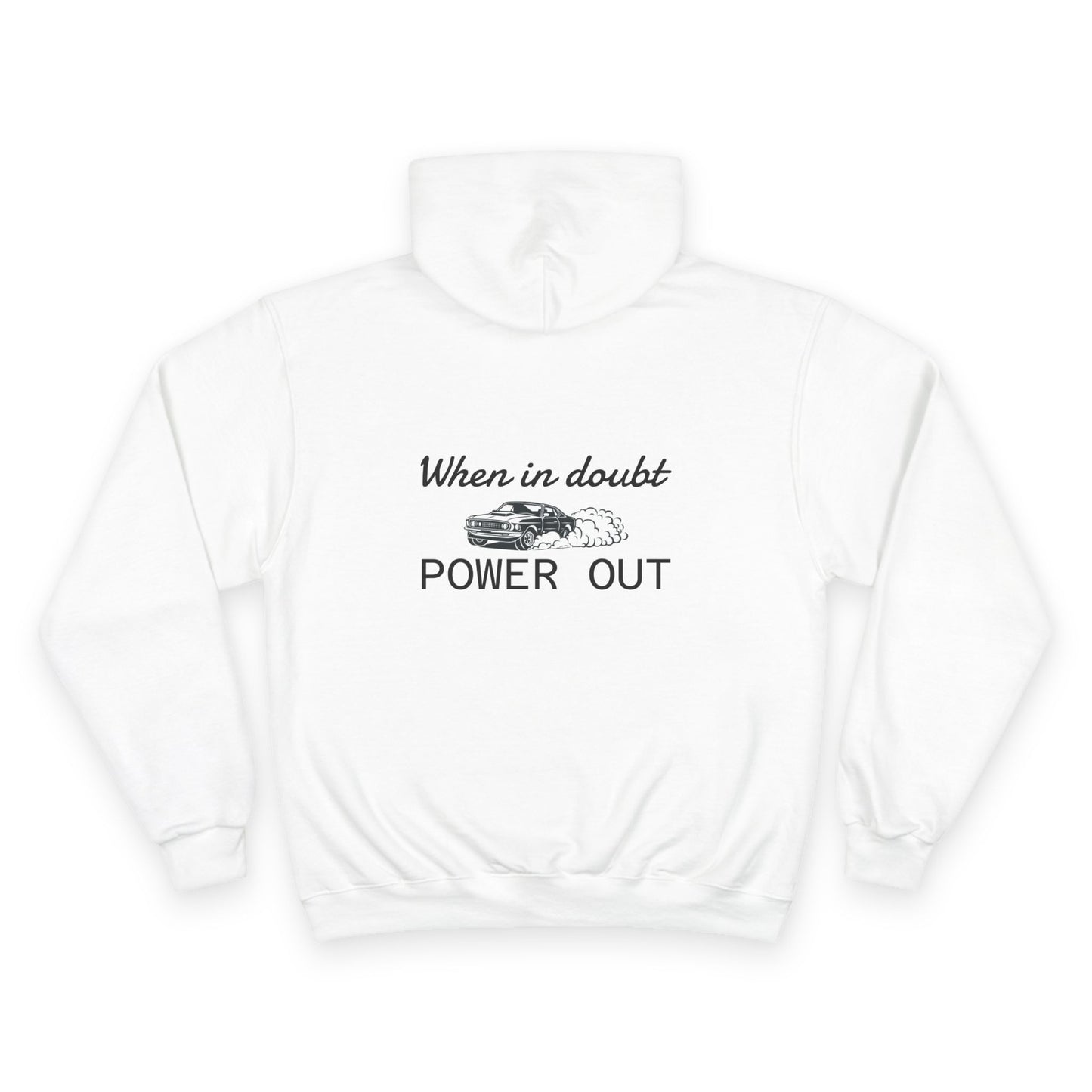 Safety Thurd's "Power Out Hoodie | Men's Hoodie Premium Fit | Premium Quality