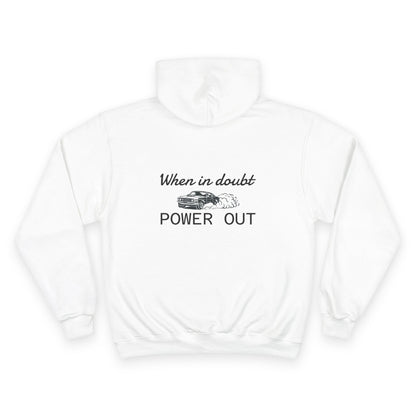 Safety Thurd's "Power Out Hoodie | Men's Hoodie Premium Fit | Premium Quality