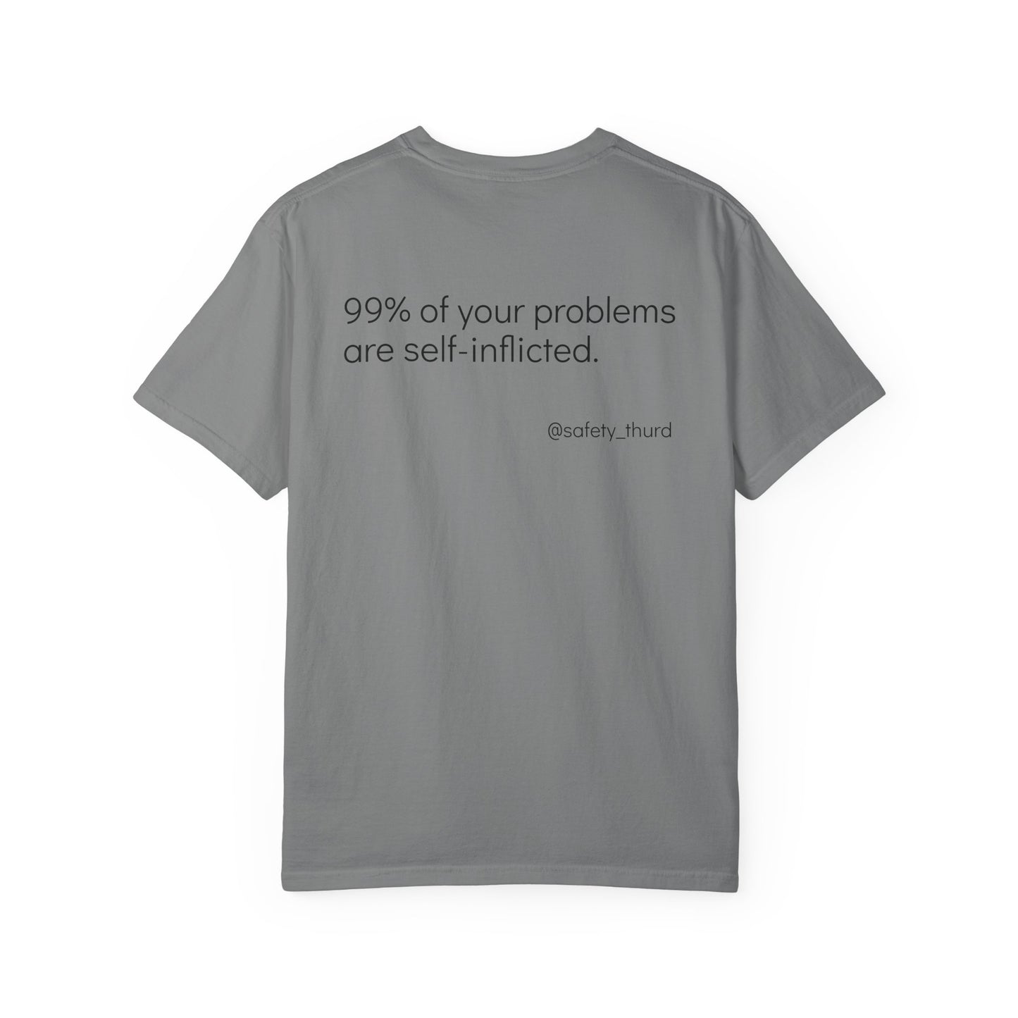99% of your problems, are self-inflicted!