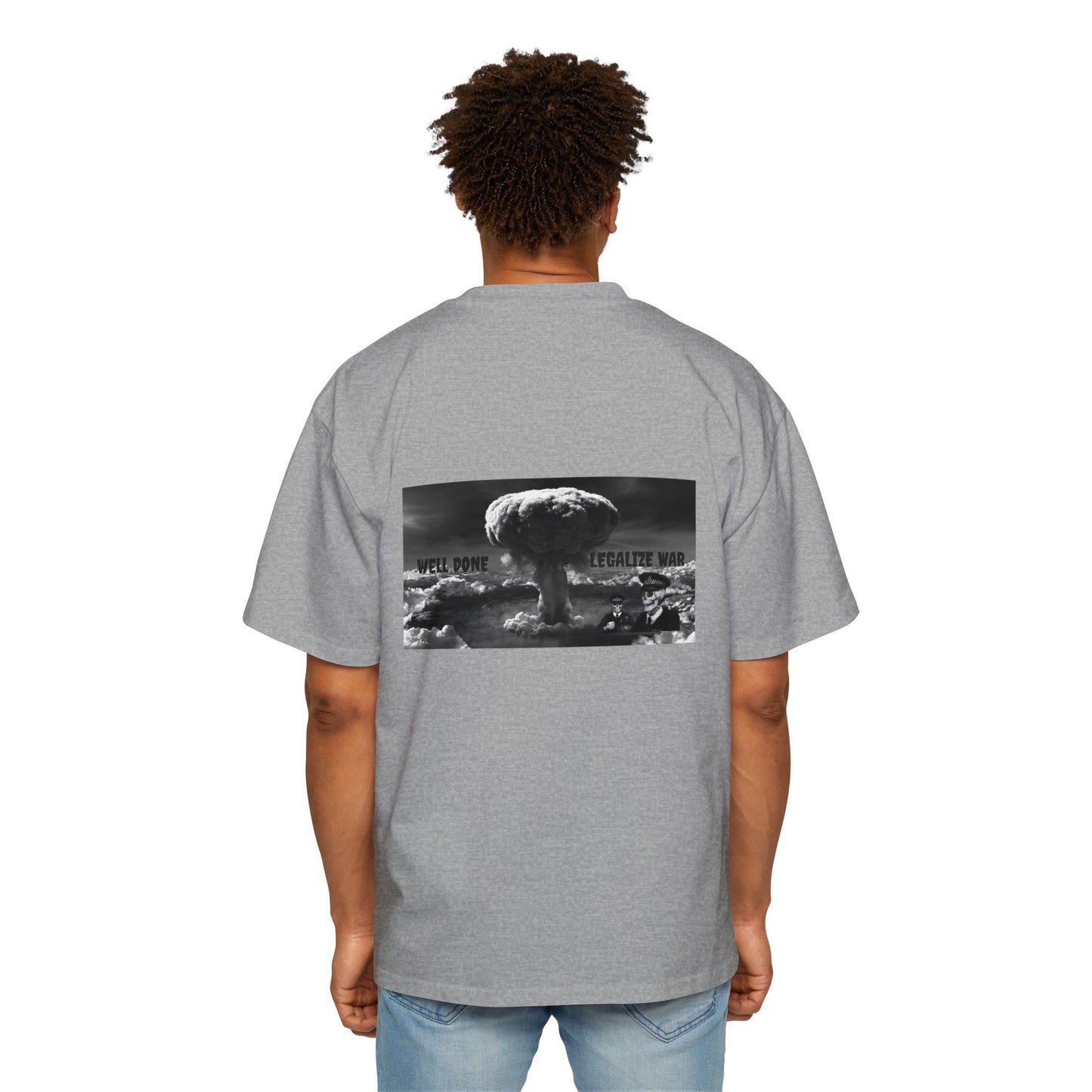 Safety Thurd's "Legalize War" Shirt | Mens Overize Tee | Premium 100% Cotton