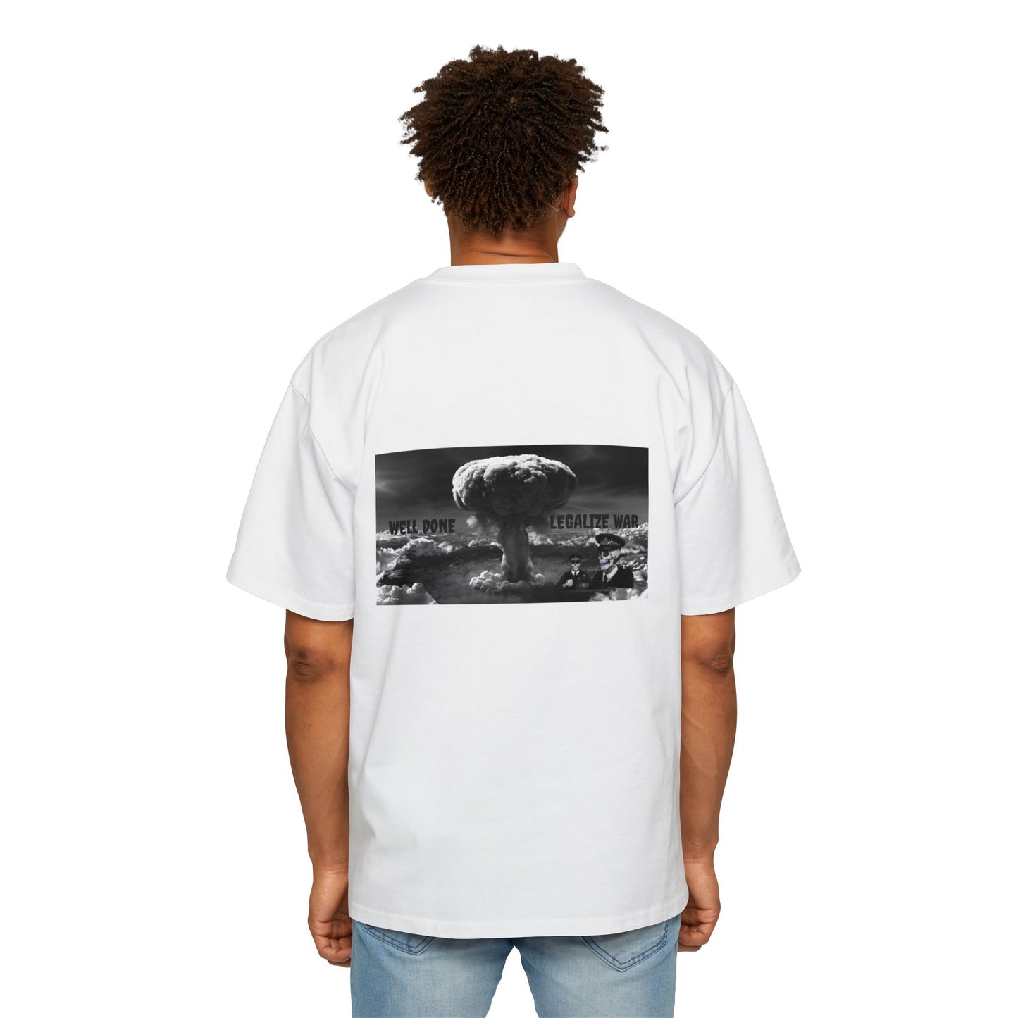 Safety Thurd's "Legalize War" Shirt | Mens Overize Tee | Premium 100% Cotton