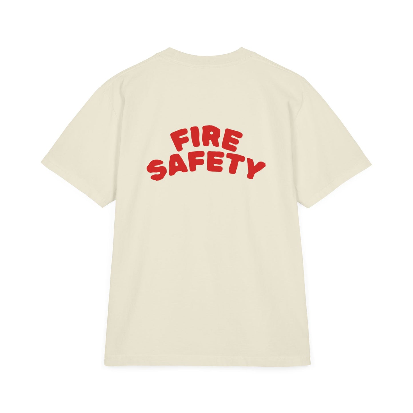 Safety Thurd's "Safety Third" Shirt | Men's Fire Safety T-Shirt | 100% Premium Cotton