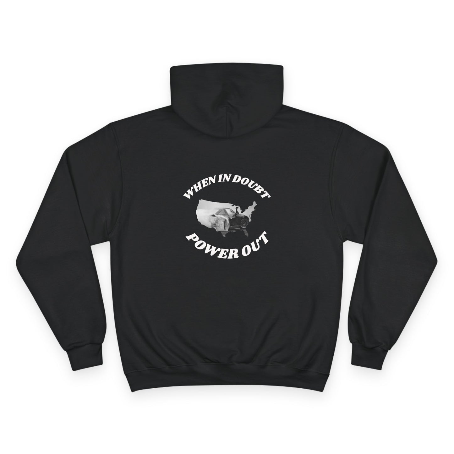 Safety Thurd's "Power Out Hoodie | Men's Hoodie Premium Fit | Premium Quality