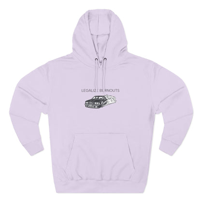 Safety Thurd's "Legalize Burnouts" Shirt | Men's Hoodie | Premium Cotton Sweatshirt Hoodie