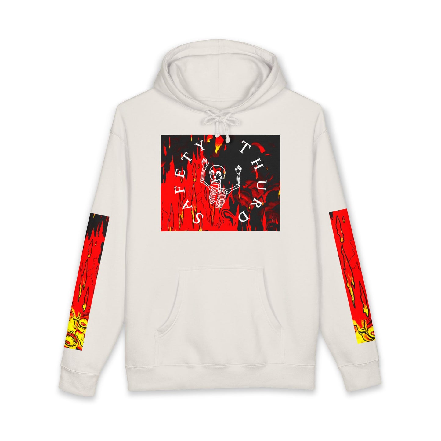 Safety Thurd's "Safety Third" Hoodie | Men's Hoodie Premium Fit | Cotton