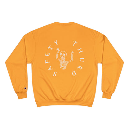 Safety Thurd "Rose" Sweatshirt | Men's Crewneck Sweatshirt | Premium Cotton