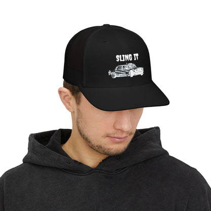 Safety Thurd's "SLING IT" Hat | Men's Trucker Hat