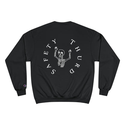 Safety Thurd "Rose" Sweatshirt | Men's Crewneck Sweatshirt | Premium Cotton
