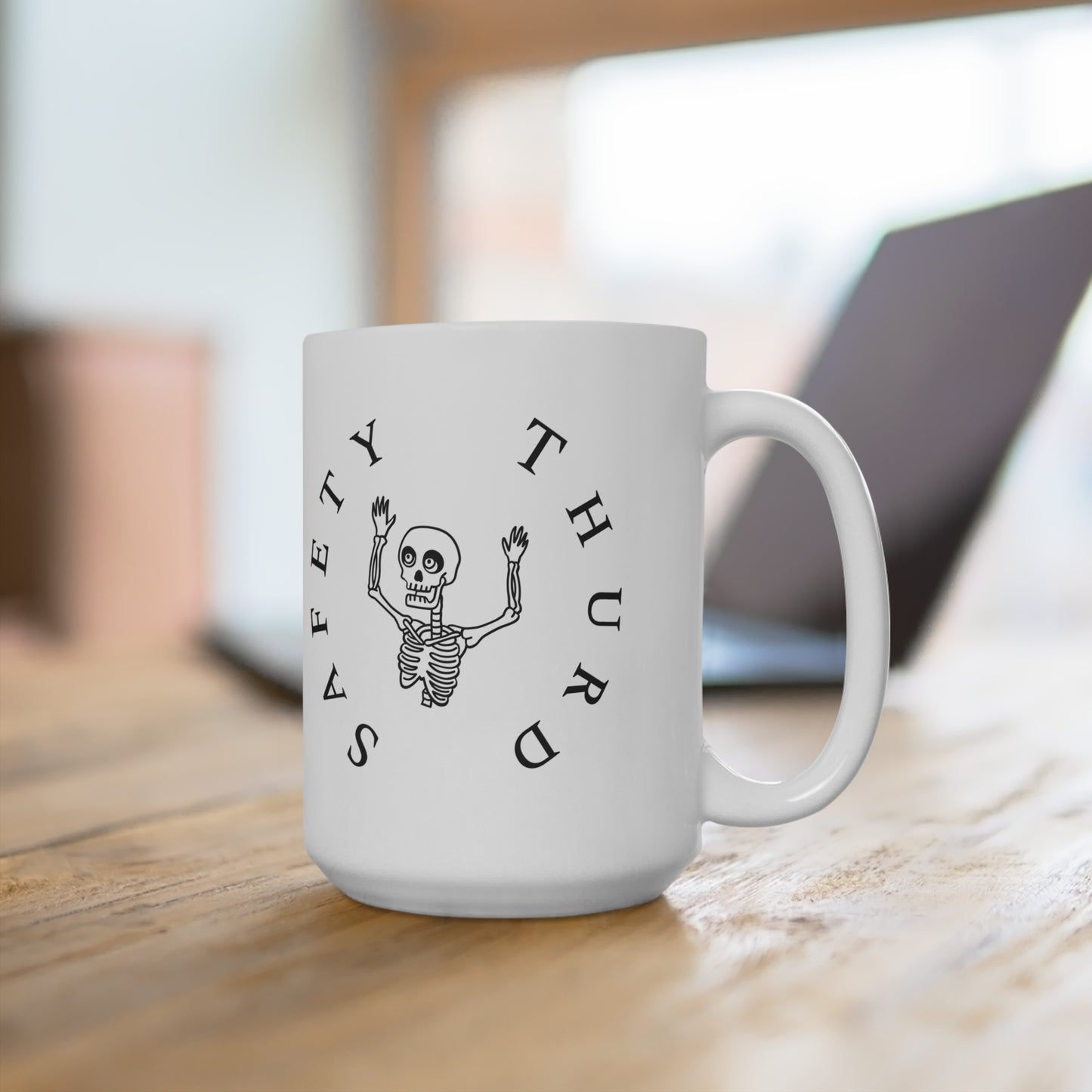 Safey Thurd's "Safety Third Mug | Ceramic Mug