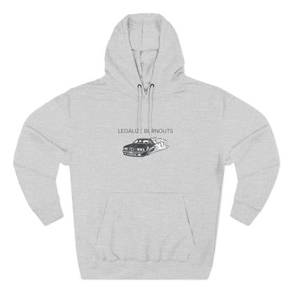 Safety Thurd's "Legalize Burnouts" Shirt | Men's Hoodie | Premium Cotton Sweatshirt Hoodie