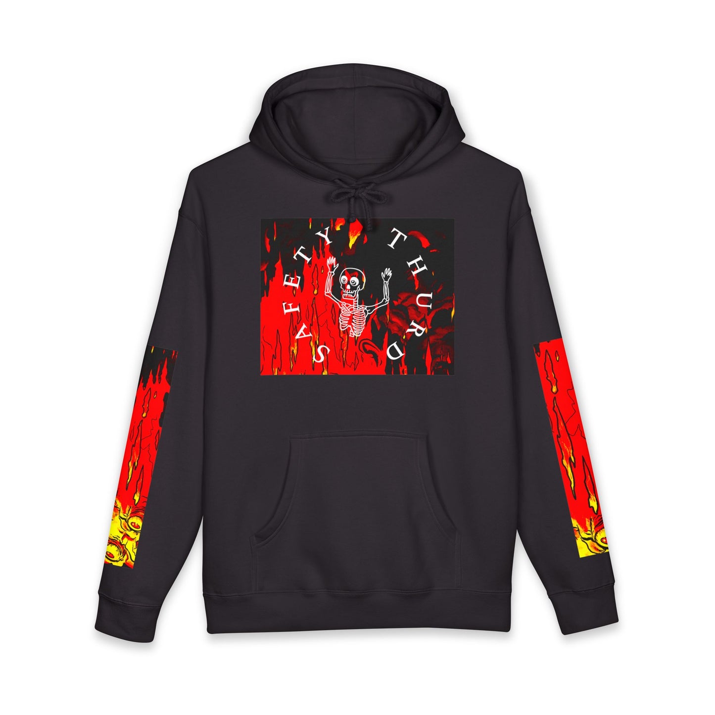 Safety Thurd's "Safety Third" Hoodie | Men's Hoodie Premium Fit | Cotton