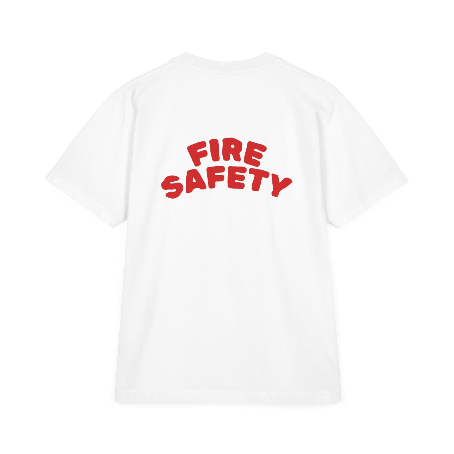 Safety Thurd's "Safety Third" Shirt | Men's Fire Safety T-Shirt | 100% Premium Cotton