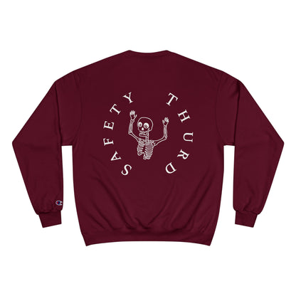 Safety Thurd "Rose" Sweatshirt | Men's Crewneck Sweatshirt | Premium Cotton