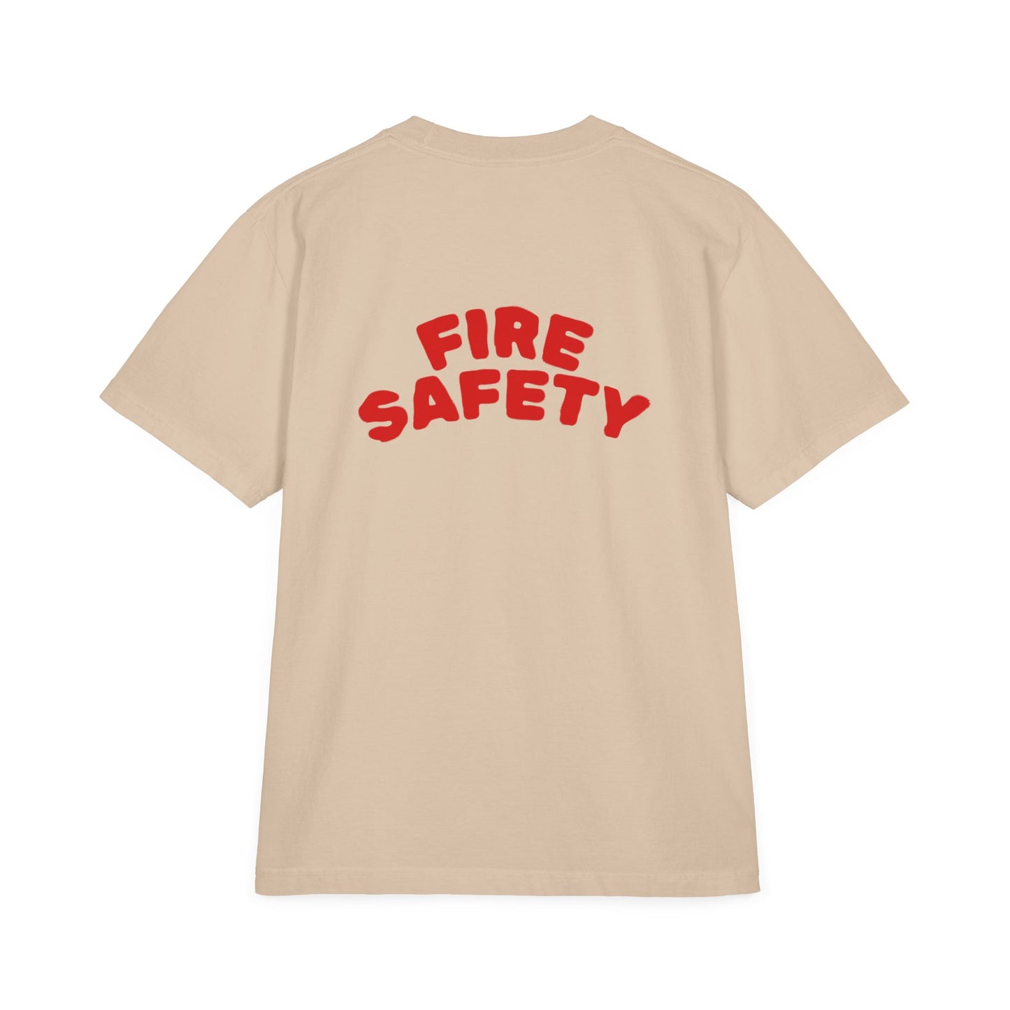 Safety Thurd's "Safety Third" Shirt | Men's Fire Safety T-Shirt | 100% Premium Cotton