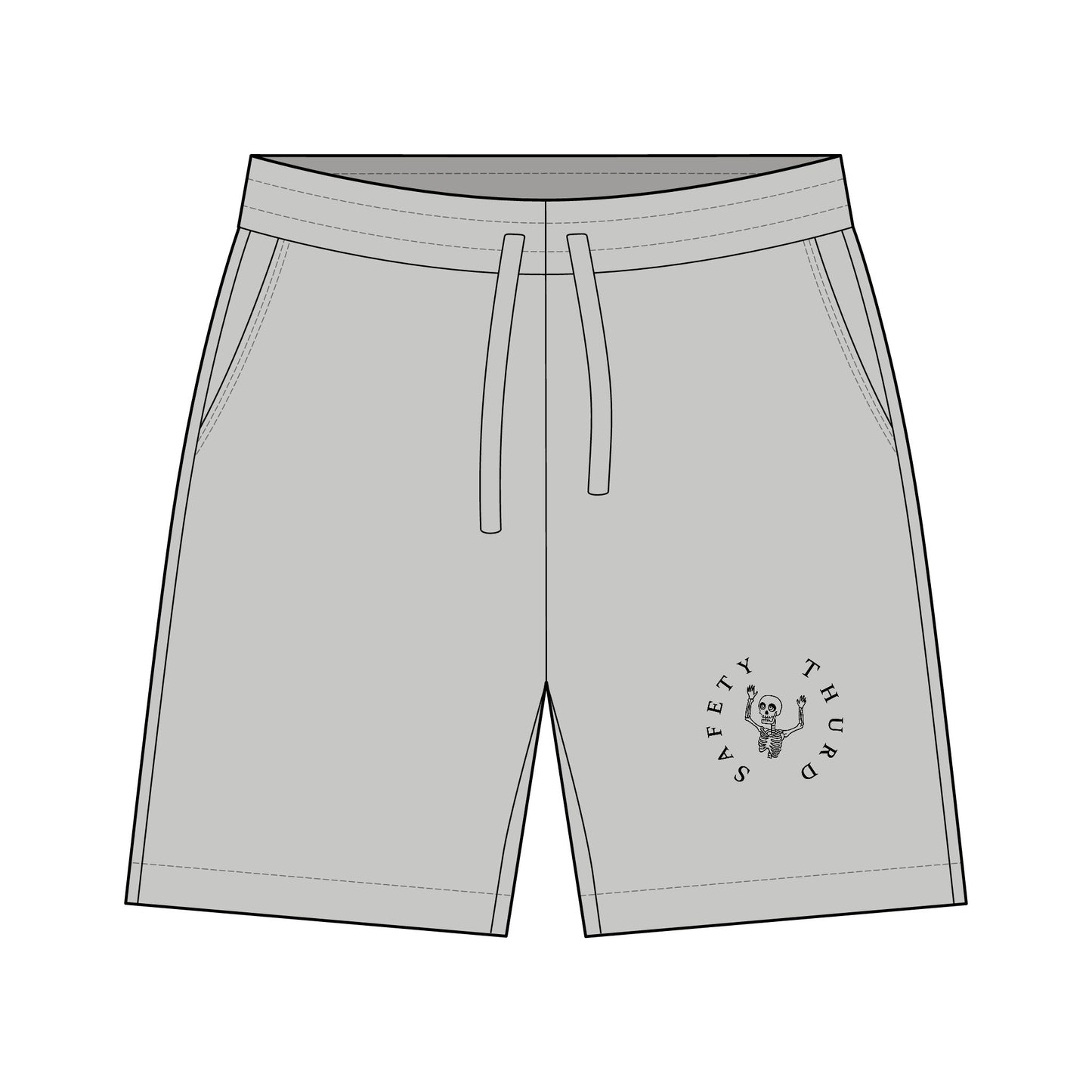 Safety Thurd's "Safety Third" Shorts | Men's Sweat Shorts | Premium Cotton