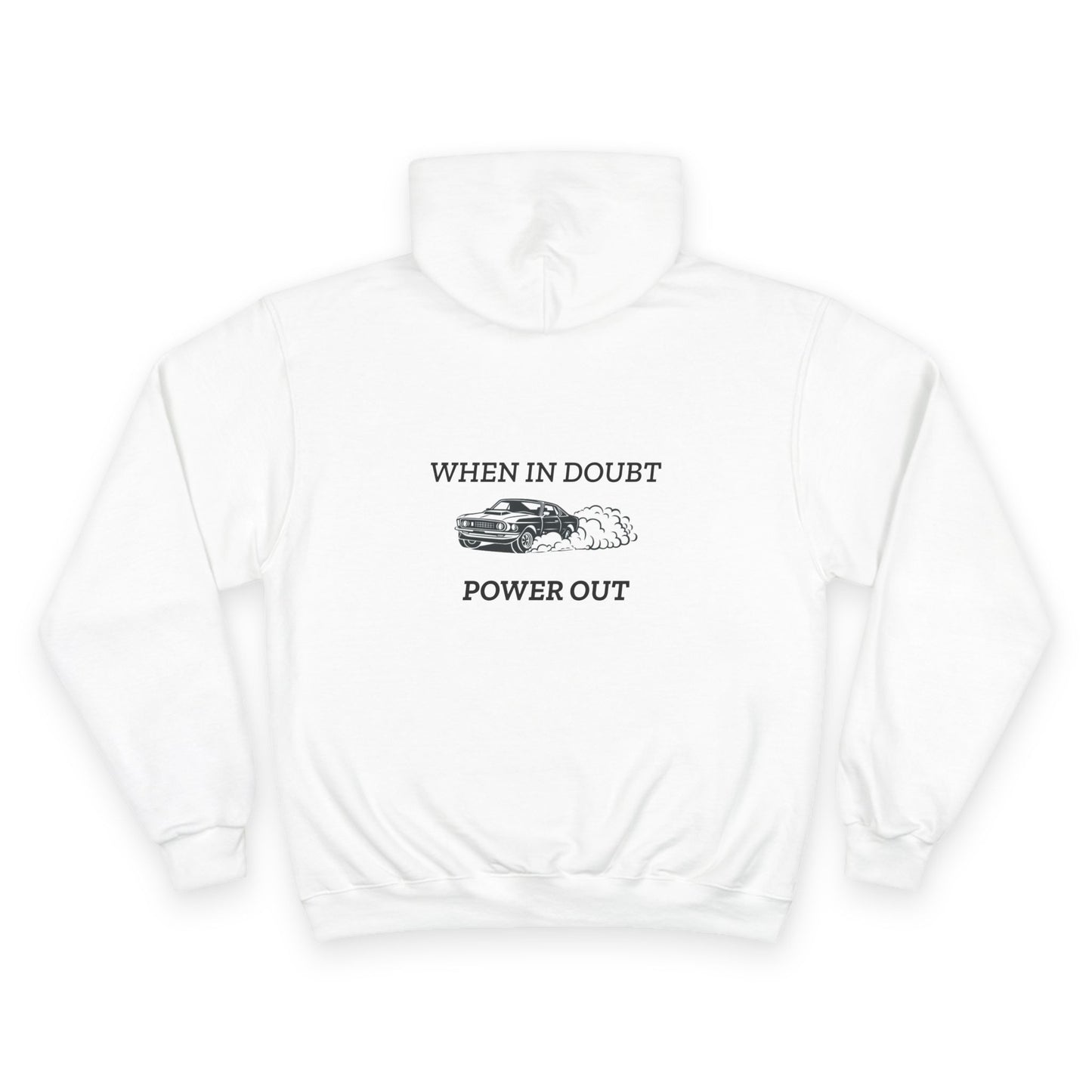 Safety Thurd's "Power Out Hoodie | Men's Hoodie Premium Fit | Premium Quality