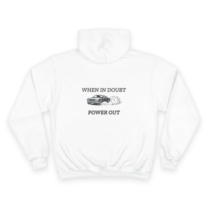 Safety Thurd's "Power Out Hoodie | Men's Hoodie Premium Fit | Premium Quality