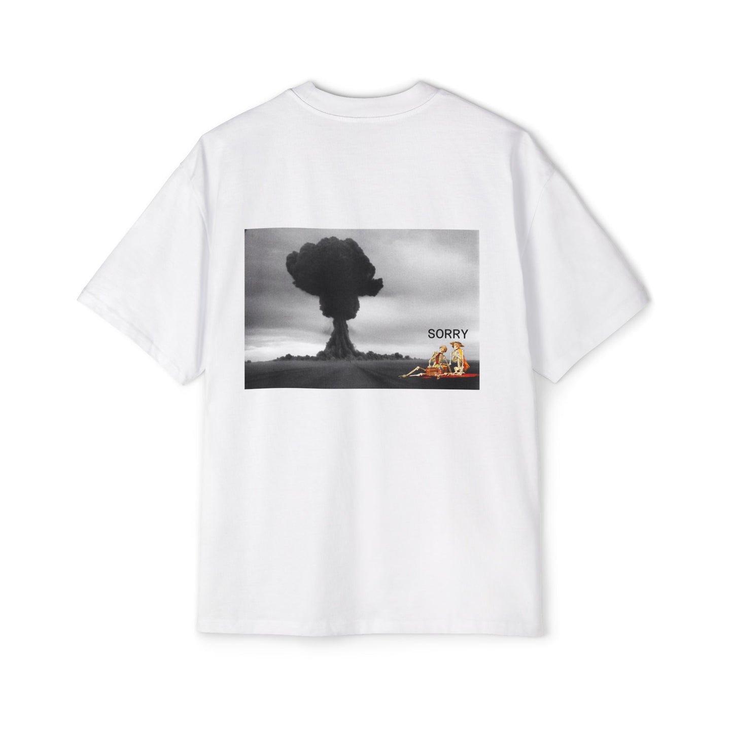 Safety Thurd's "Sorry" Tee | Men's Oversized T-Shirt | Premium Cotton