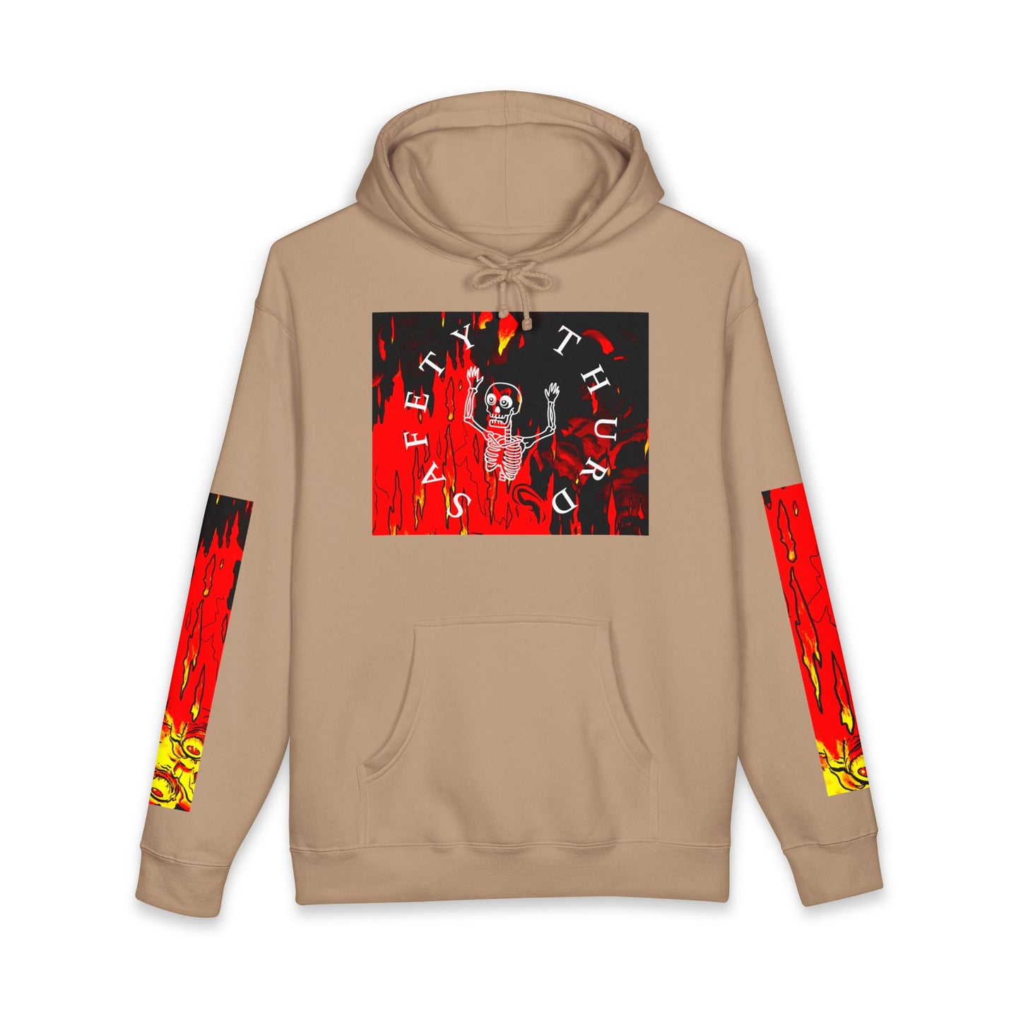 Safety Thurd's "Safety Third" Hoodie | Men's Hoodie Premium Fit | Cotton