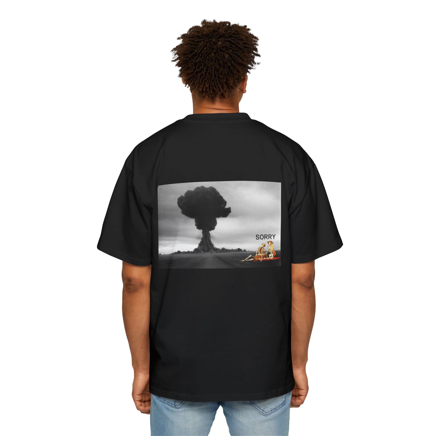 Safety Thurd's "Sorry" Tee | Men's Oversized T-Shirt | Premium Cotton