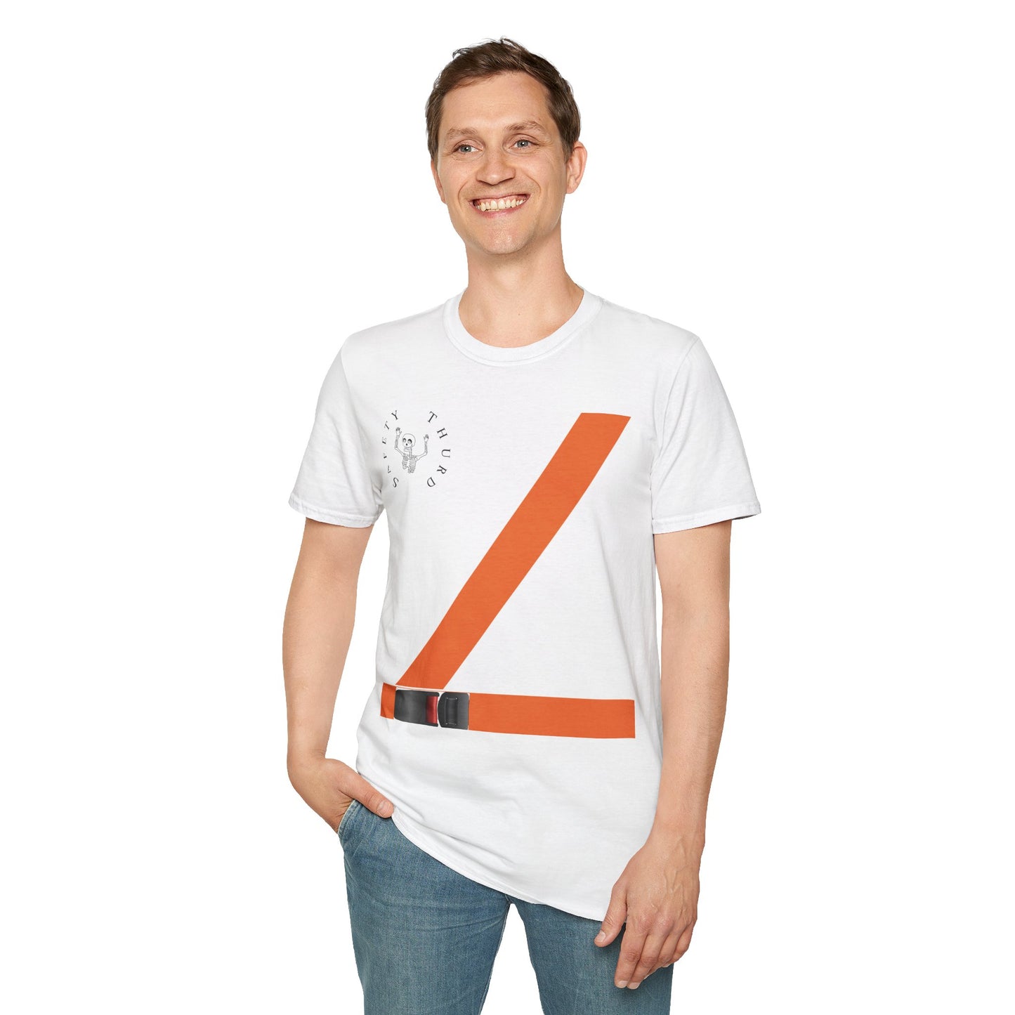 Always Buckled Up_Unisex Softstyle T-Shirt