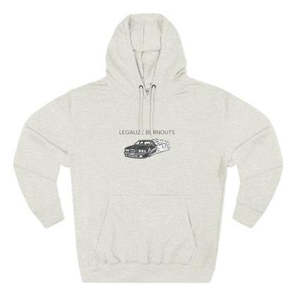 Safety Thurd's "Legalize Burnouts" Shirt | Men's Hoodie | Premium Cotton Sweatshirt Hoodie