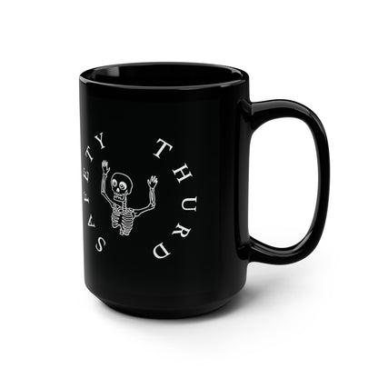 Safety Thurd_OG Logo_Black Mug, 15oz