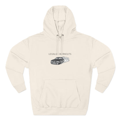 Safety Thurd's "Legalize Burnouts" Shirt | Men's Hoodie | Premium Cotton Sweatshirt Hoodie