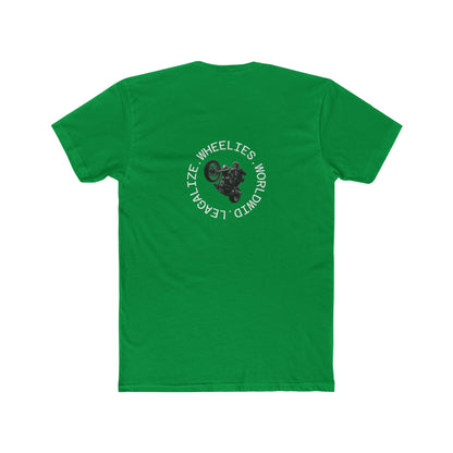 Safety Thurd "Legalize Wheelies" Shirt | Men's T-Shirt Standard Fit | Premium Cotton Crewneck