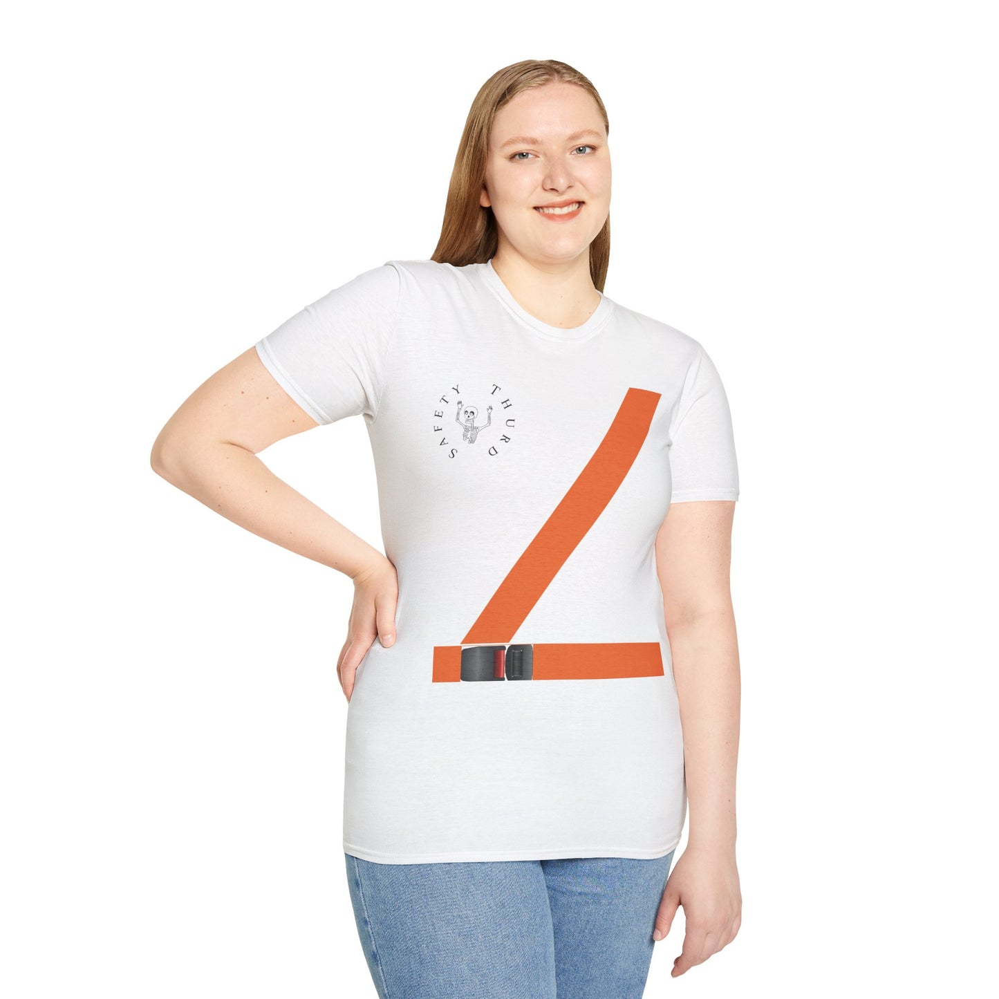 Always Buckled Up_Unisex Softstyle T-Shirt